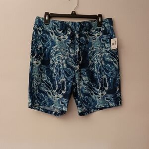 Ocean Wave Men's Swim Board Shorts
